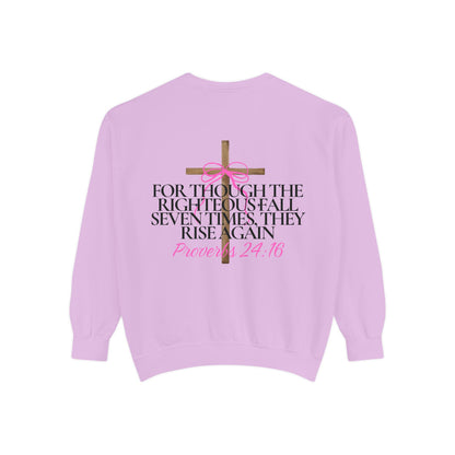 Crewneck Sweatshirt - Proverbs 24:16