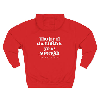 Hooded Sweatshirt — Nehemiah 8:10
