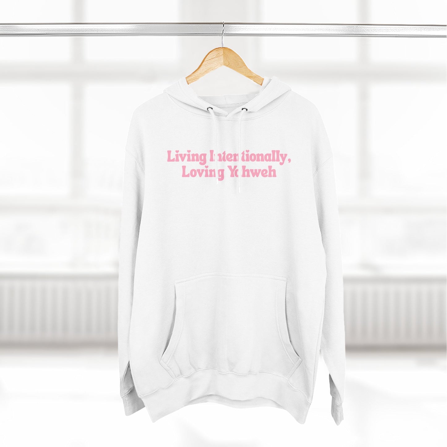Hooded Sweatshirt — I Love Jesus