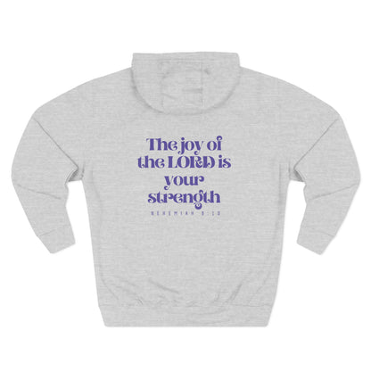Hooded Sweatshirt — Nehemiah 8:10