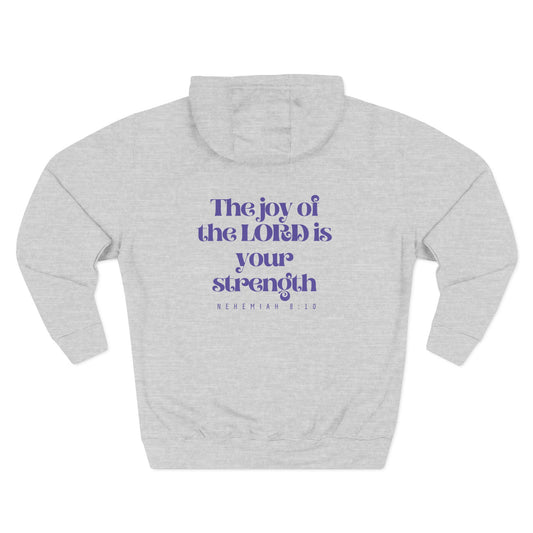 Hooded Sweatshirt — Nehemiah 8:10