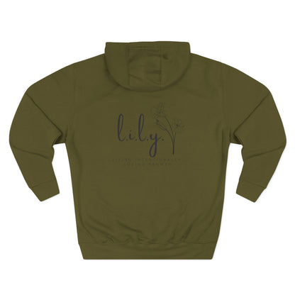 Hooded Crewneck — l.i.l.y. logo