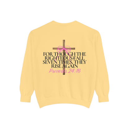 Crewneck Sweatshirt - Proverbs 24:16