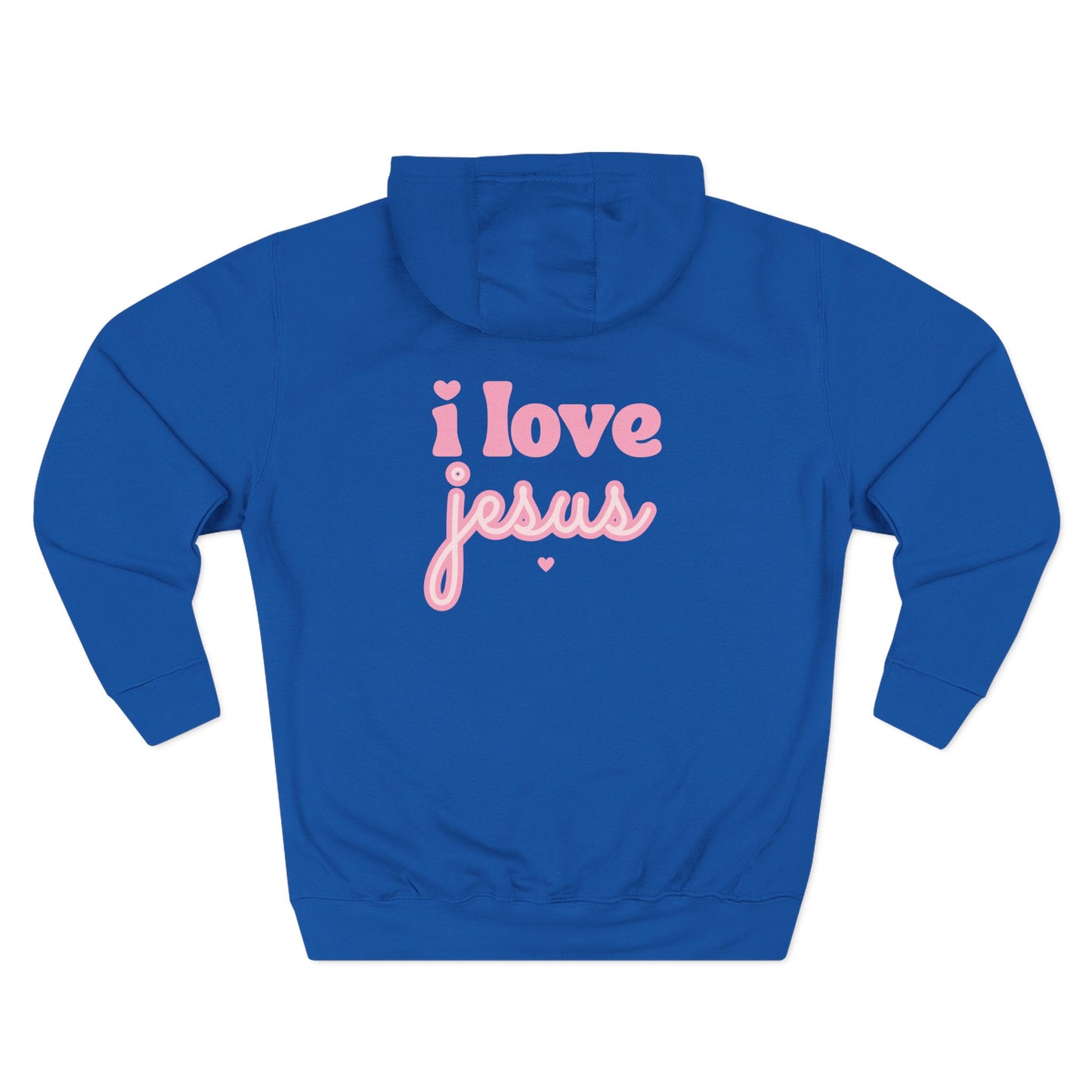 Hooded Sweatshirt — I Love Jesus
