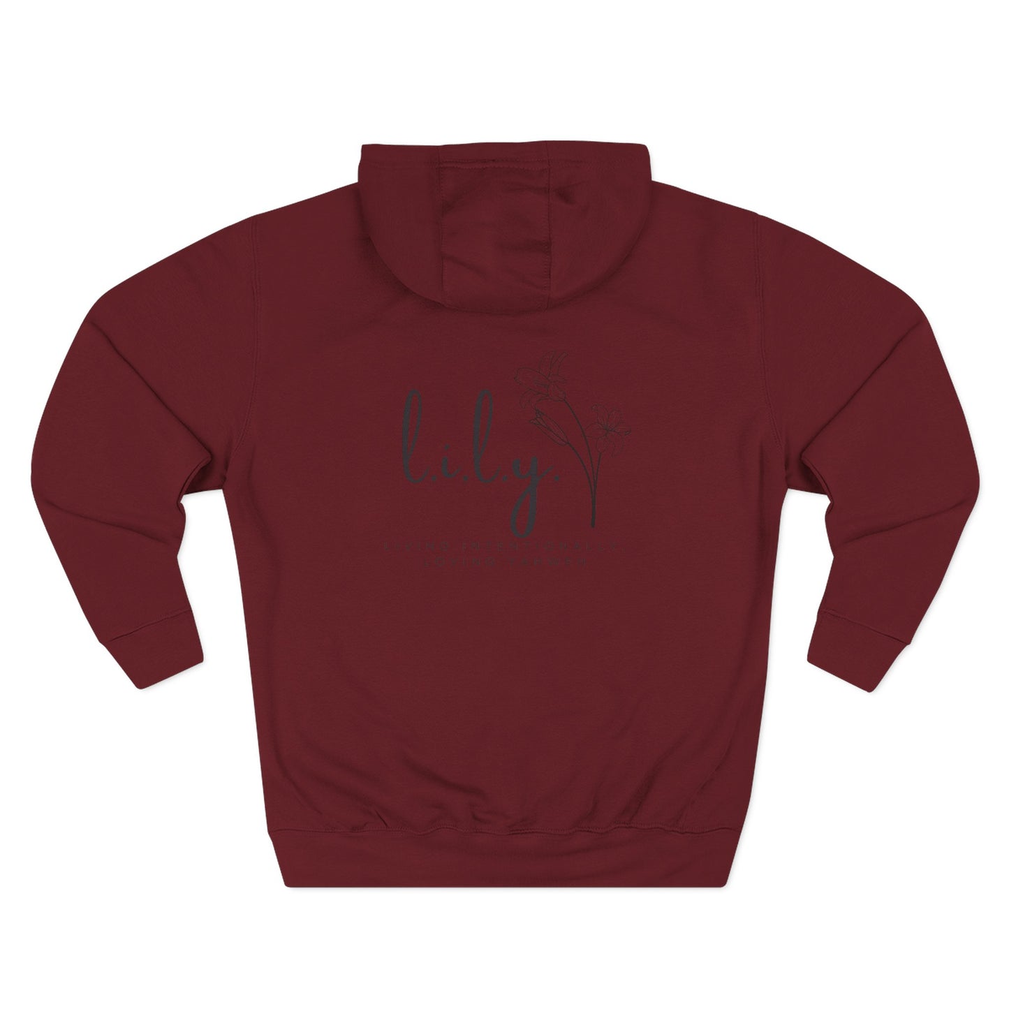 Hooded Crewneck — l.i.l.y. logo