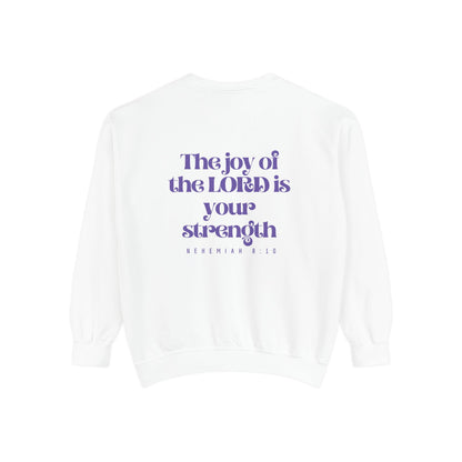 Crewneck Sweatshirt — Nehemiah 8:10