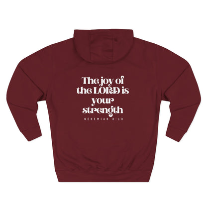 Hooded Sweatshirt — Nehemiah 8:10