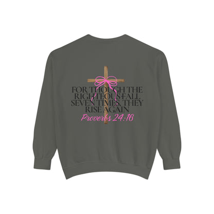 Crewneck Sweatshirt - Proverbs 24:16