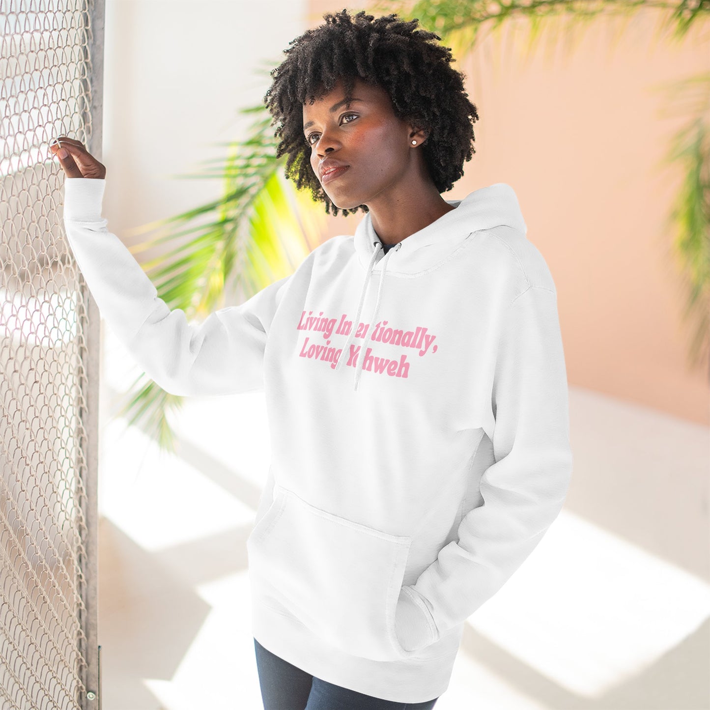 Hooded Sweatshirt — I Love Jesus