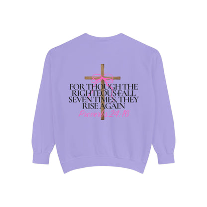 Crewneck Sweatshirt - Proverbs 24:16