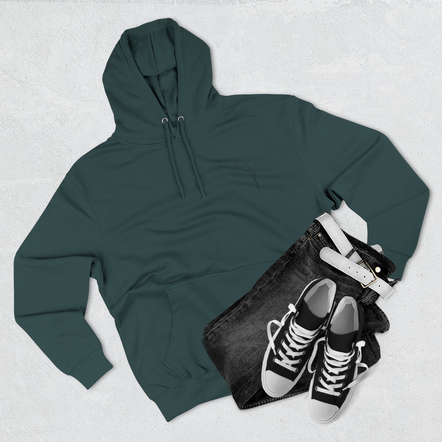 Hooded Crewneck — l.i.l.y. logo