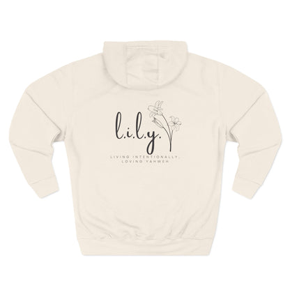 Hooded Crewneck — l.i.l.y. logo
